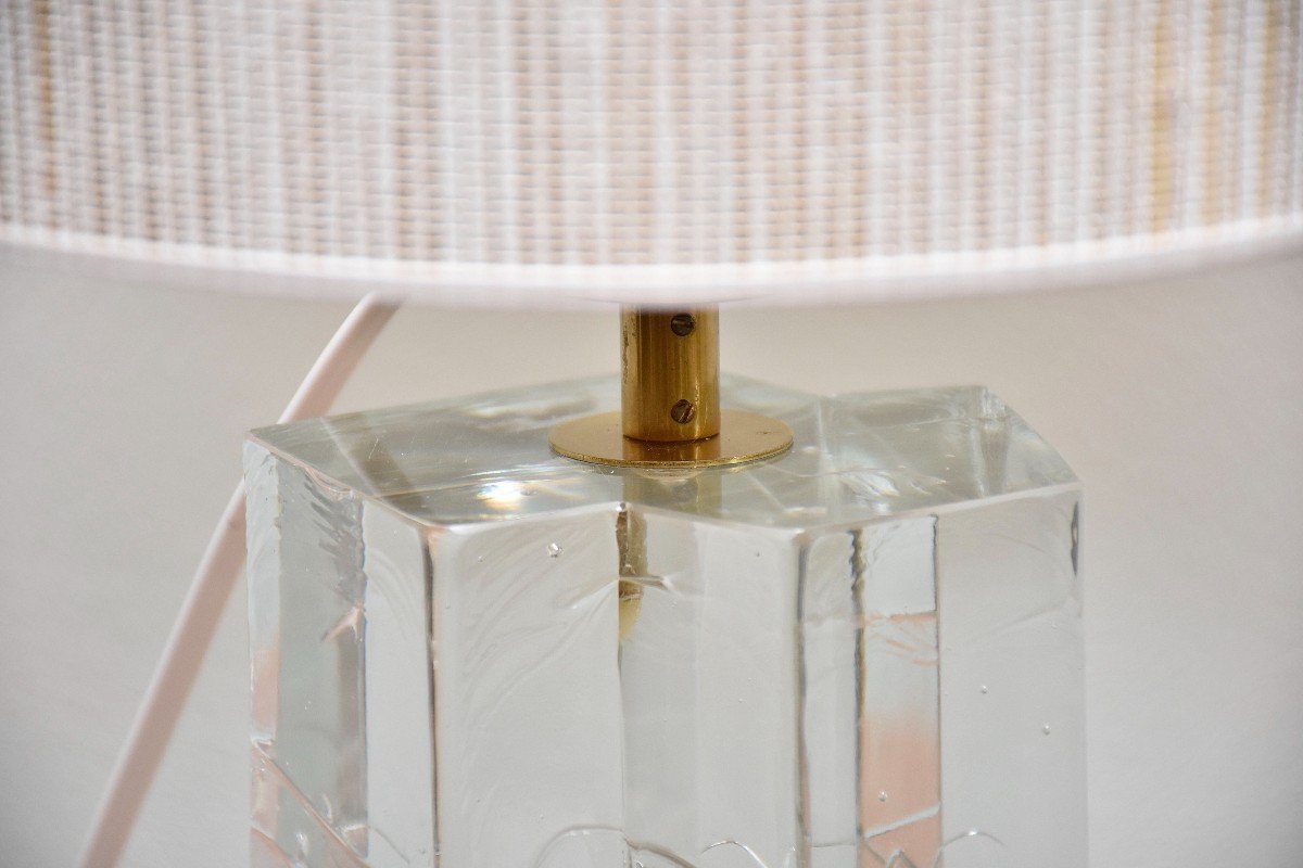 “arkipelago” Glass And Brass Table Lamp By Timo Sarpaneva-photo-4