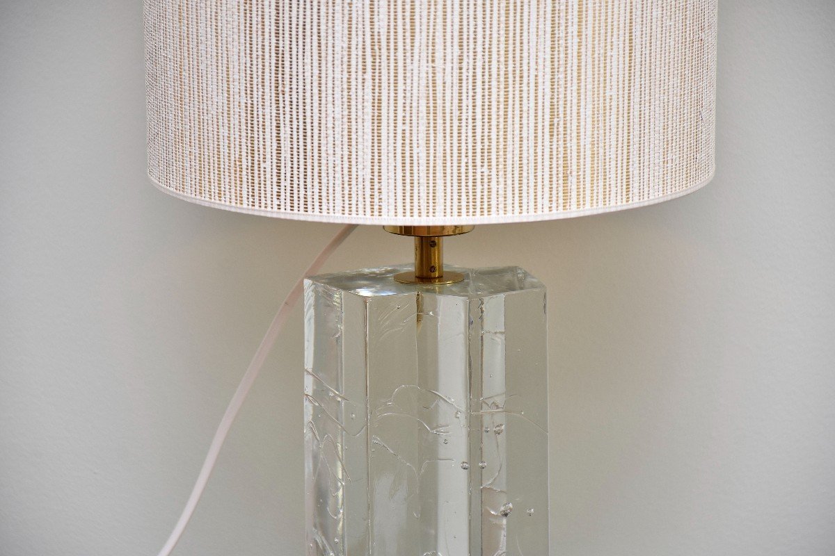 “arkipelago” Glass And Brass Table Lamp By Timo Sarpaneva-photo-1