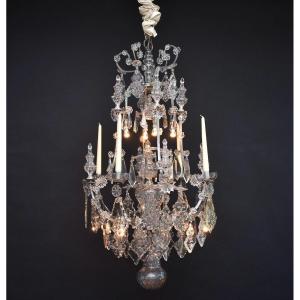 18th C. Crystal Chandelier In The Style Of Karl Vi