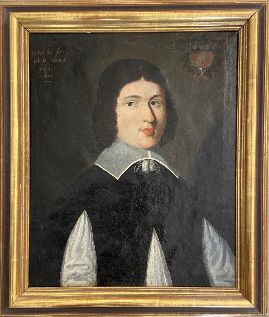 Portrait Of A Man, 17th Century, Dated 1645, Oil On Canvas