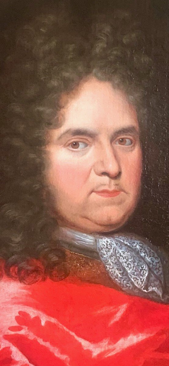 Attribué à Pierre Mignard  -  Portrait De François-Michel Le Tellier, Marquis De Louvois-photo-4