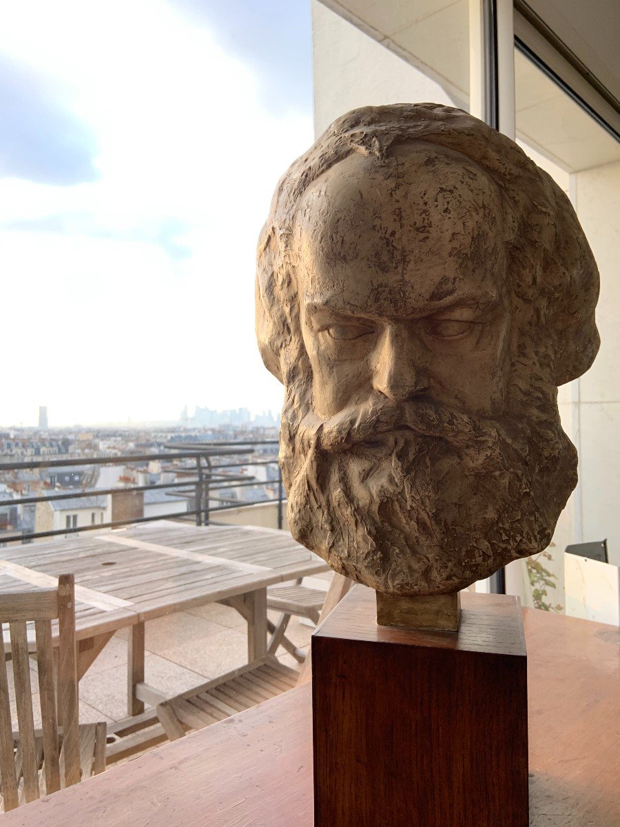 Karl Jean Longuet C1940 Portrait Of Karl Marx By His Great Grandson 