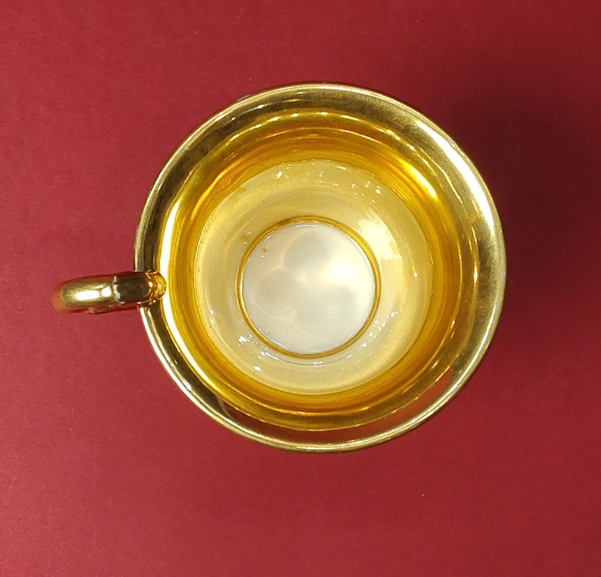 Paris - Leaflet Workshop - Empire Period - Jasmin Cup And Saucer.-photo-4