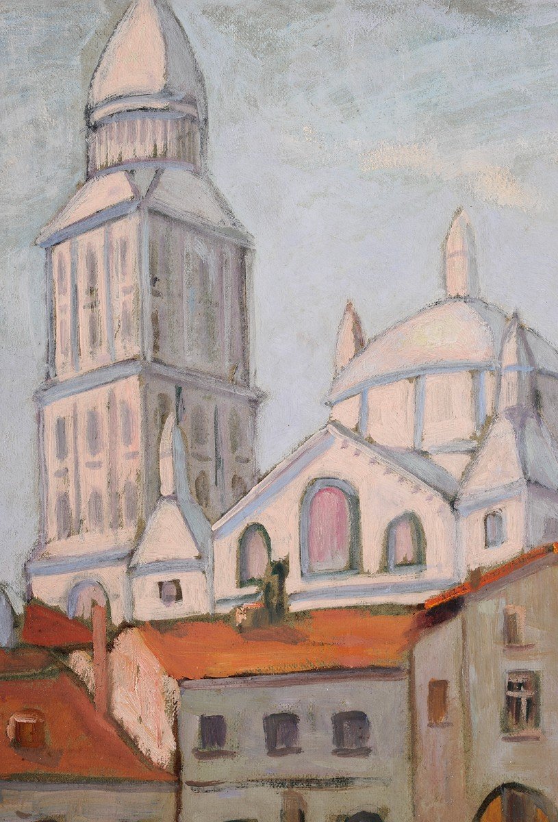 Alfred Bloy (1897-1986) Saint Front Cathedral - Périgueux-photo-4