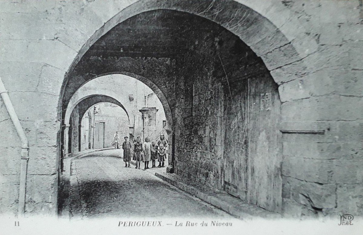 Alfred Hoën (1868-1954) Rue Du Level Périgueux-photo-1