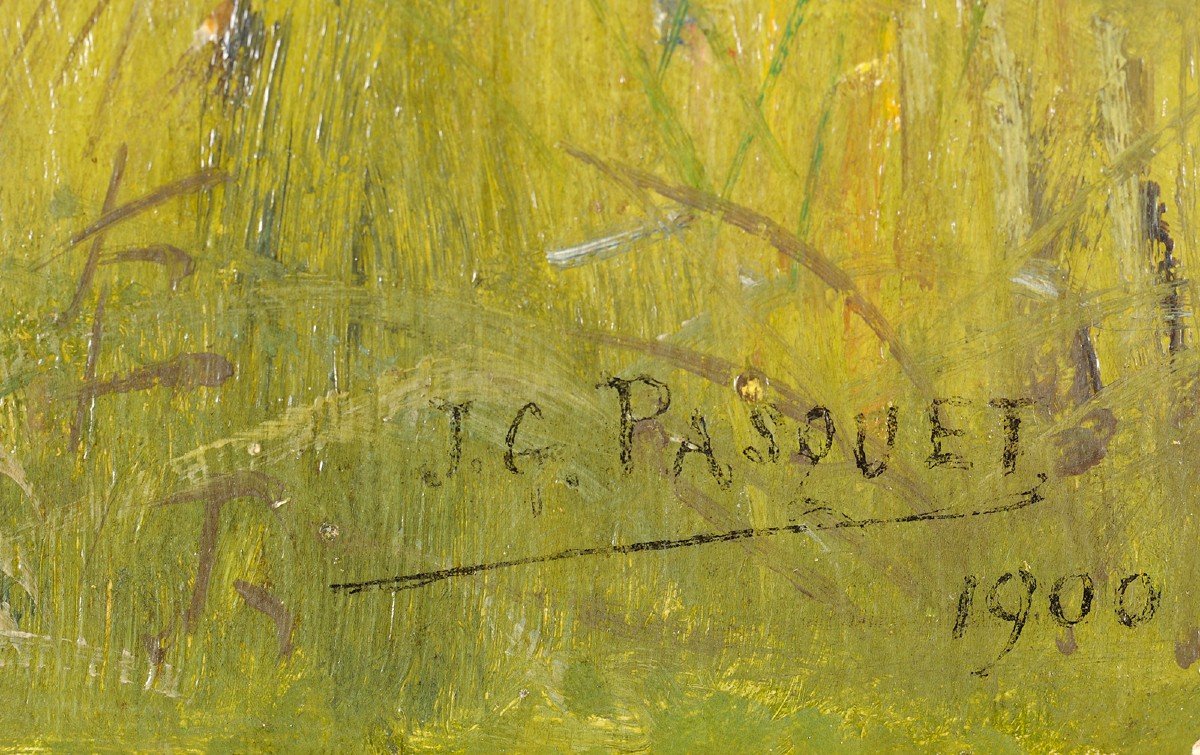 Jean-georges Pasquet (1851-1936) l'Isle In Périgueux Dordogne-photo-4