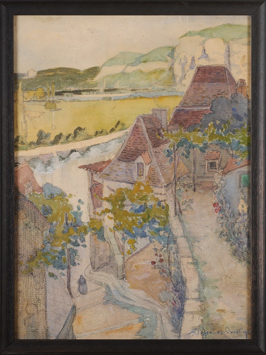 Robert Dessales-quentin (1885-1958) La Roque Gageac Dordogne