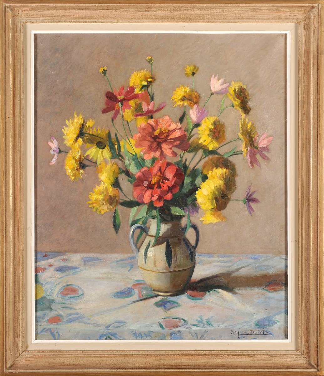 Raymond Dufrêne (1887-1973) Still Life Of Flowers