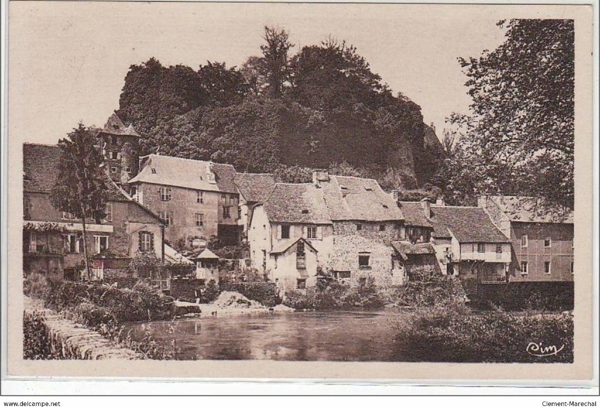 Robert Dessales-Quentin (1885-1958) L'Auvézère à Ségur le Château Corrèze-photo-2