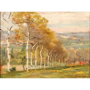 Georges Darnet (1859-1936) Surroundings Of Périgueux Dordogne
