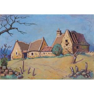 Maurice Albe (1900-1995) Maisons au soleil en Périgord noir Sarlat Dordogne