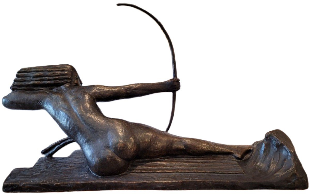 Bronze By Marcel André Bouraine-photo-2