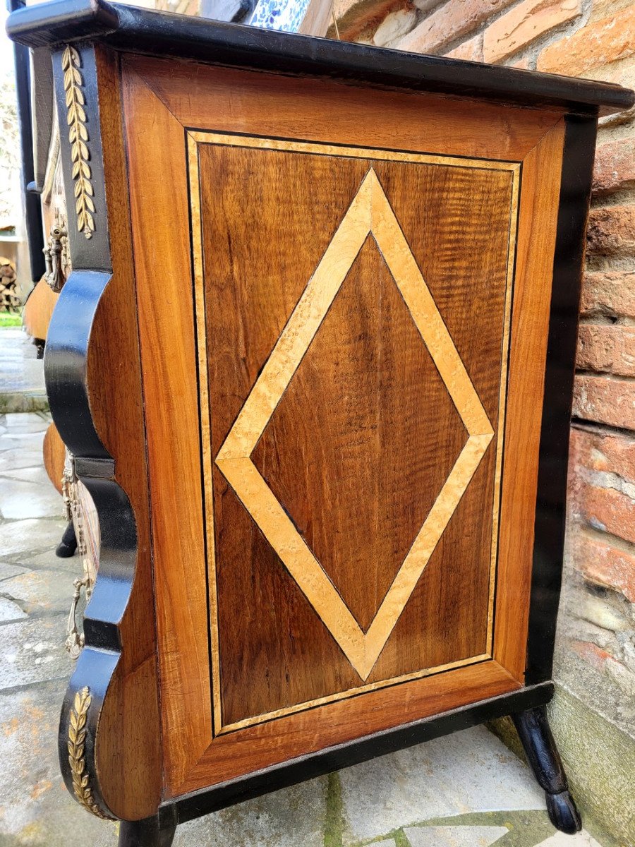 Small Louis XIV Style Mazarine Chest Of Drawers-photo-1