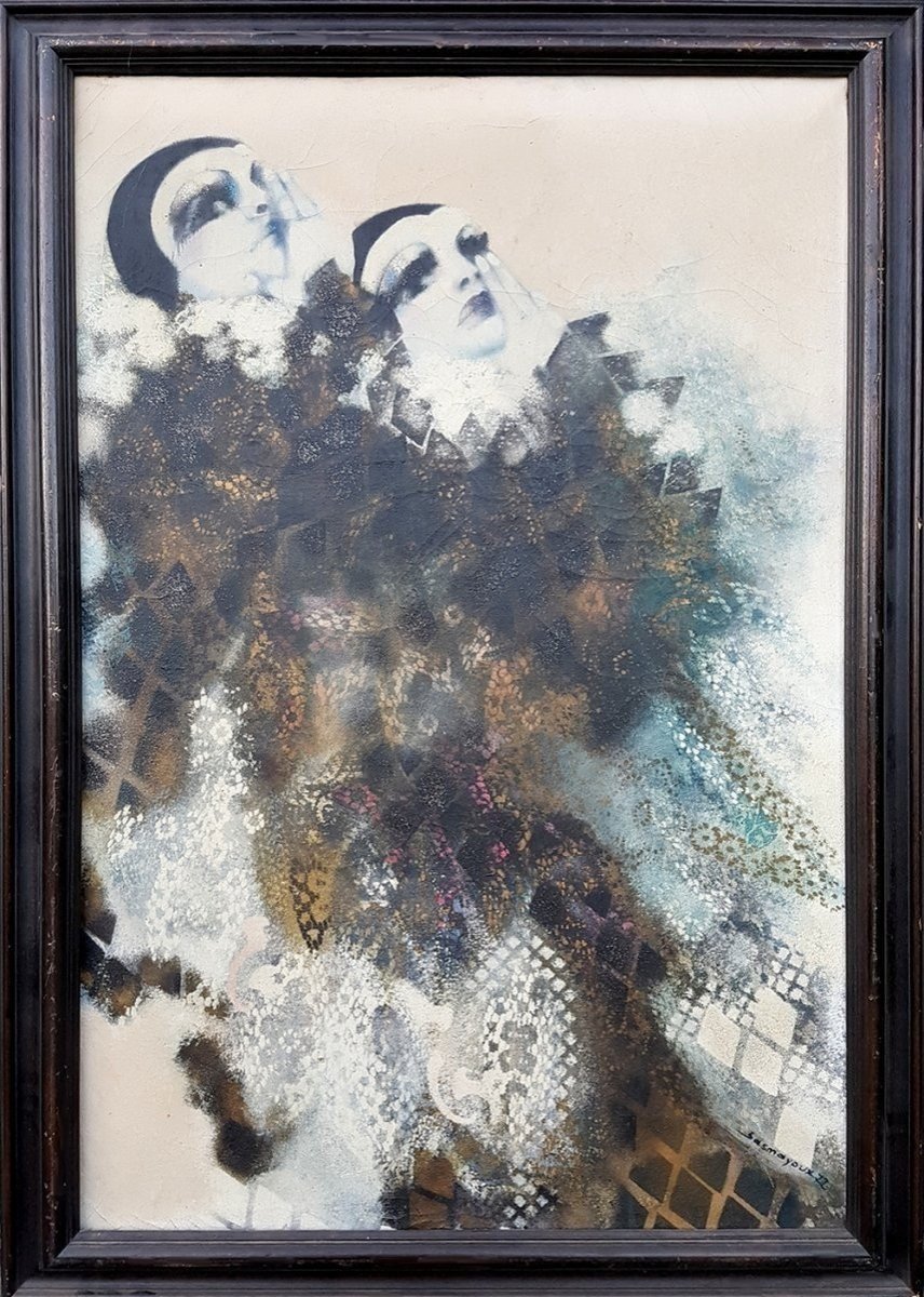 Painting By François Sasmayou 1972-photo-2