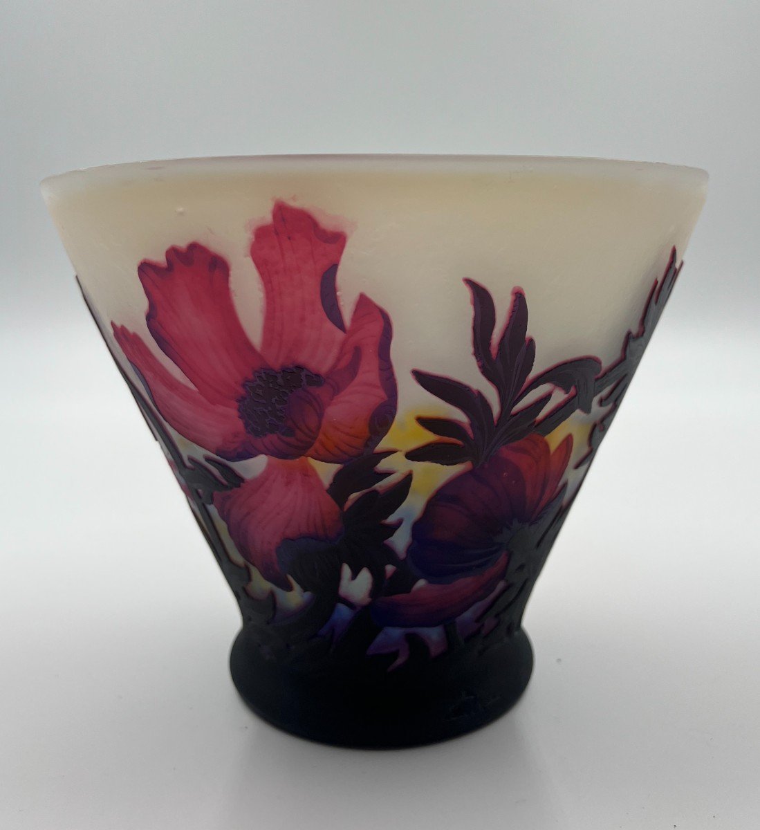 Muller Frères "anemones" Vase-photo-3