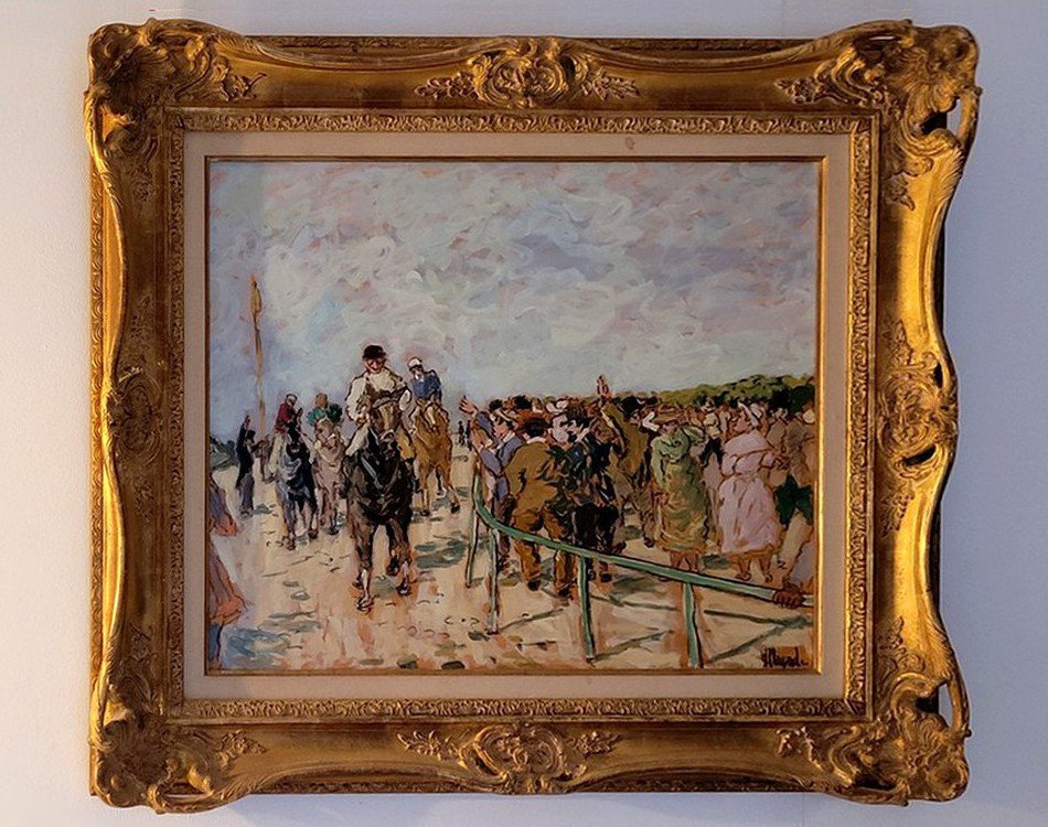 L'arrivé des courses à Deauville par Marc CLAUZADE