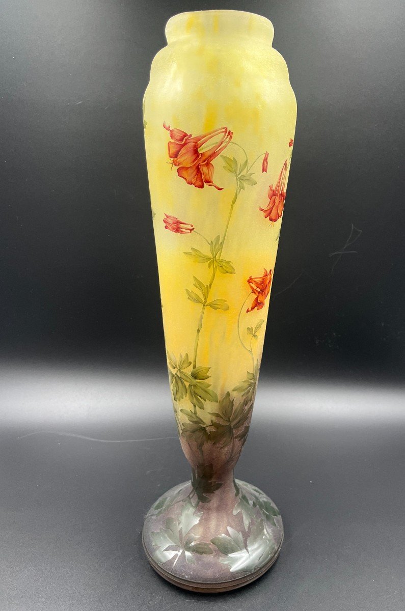 Daum Columbine Vase -photo-3