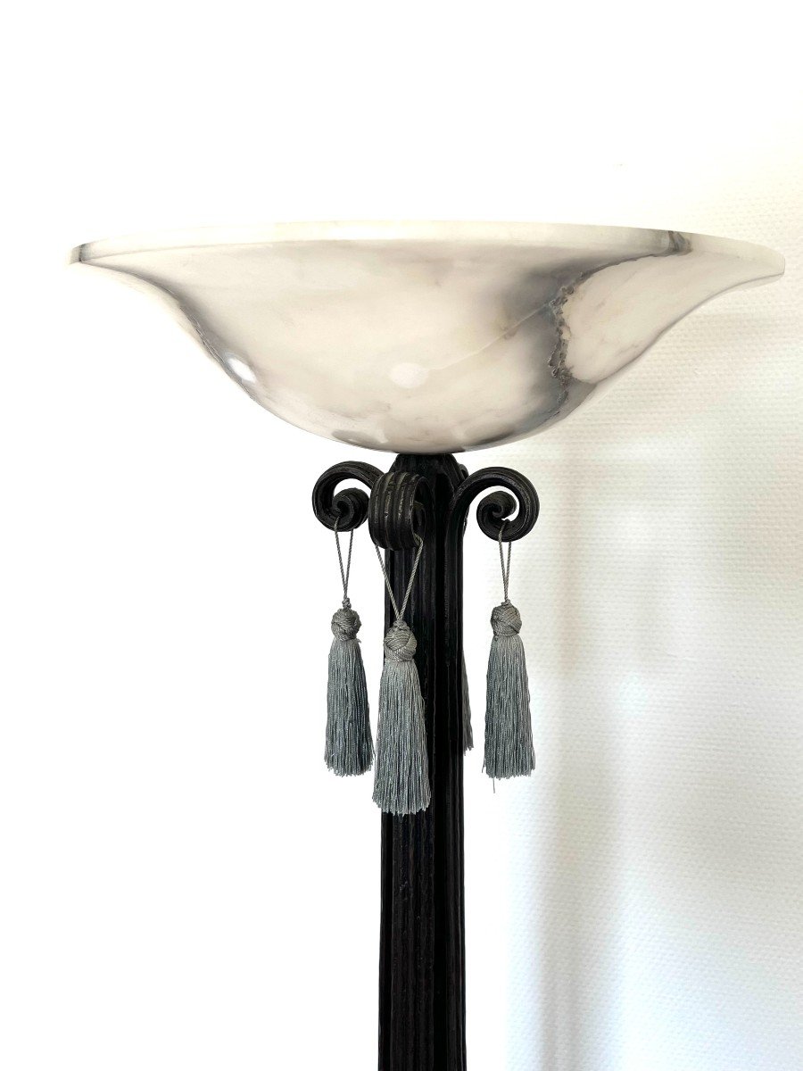 Paul Kiss Art Deco Floor Lamp-photo-4