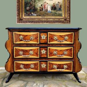 Commode Mazarine de style Louis XIV