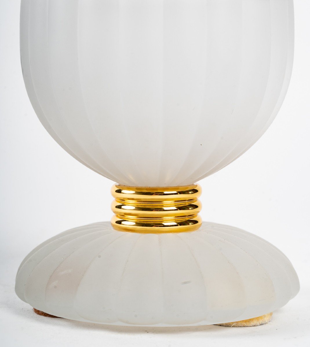 Baccarat Crystal, "the Egg  " Clock-photo-1