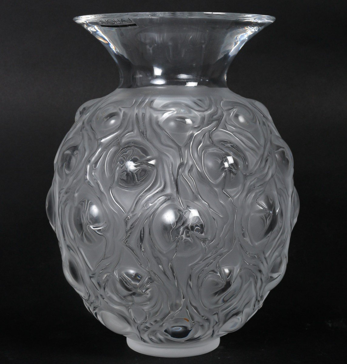 Maison Lalique France Vase Modèle "Epine"-photo-3