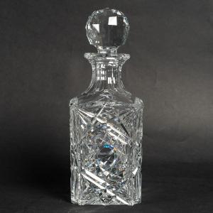 Cristallerie De Baccarat , Carafe à Whisky Modèle "Lagny"