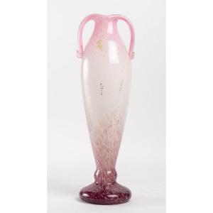 A. Delatte, Grand Vase Balustre