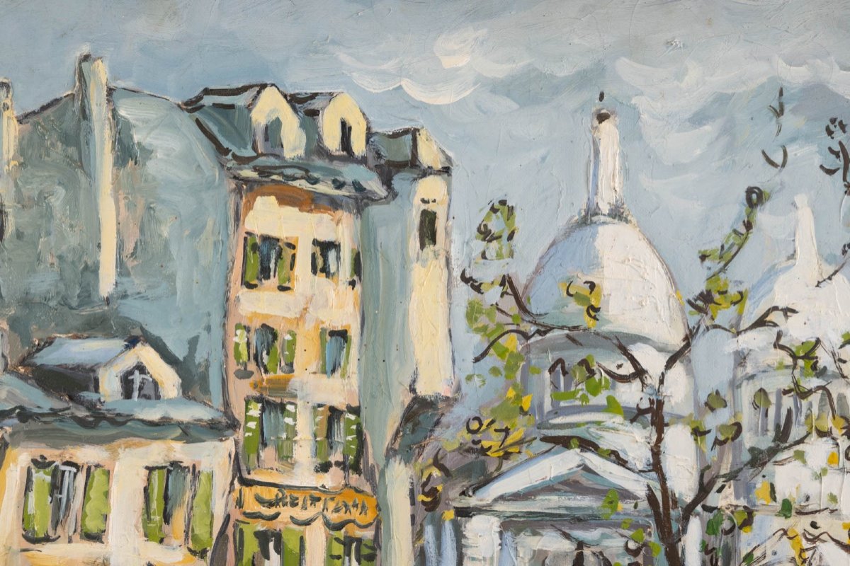 Yves Lac (1944-2021): Place Du Tertre-photo-3