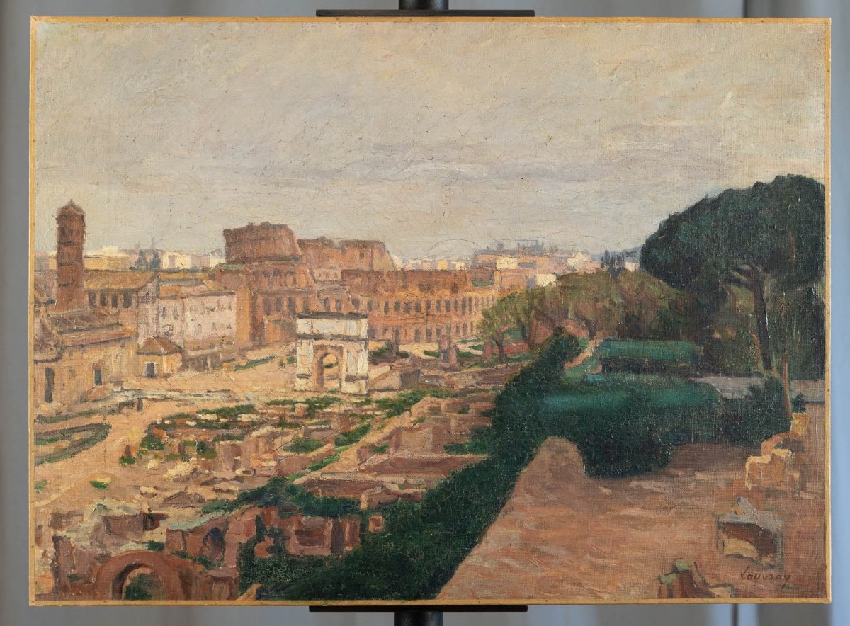 Abel Lauvray (1870-1950) :  Rome, l'Arc De Titus-photo-6