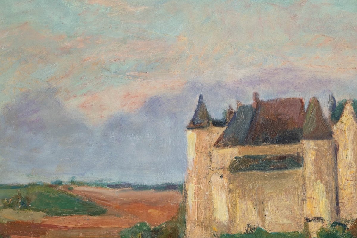 Abel Lauvray (1870-1950): The Castle Of Luynes -photo-2