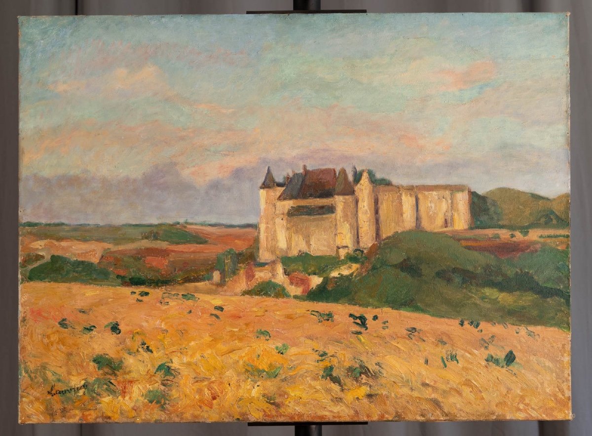 Abel Lauvray (1870-1950): The Castle Of Luynes -photo-4