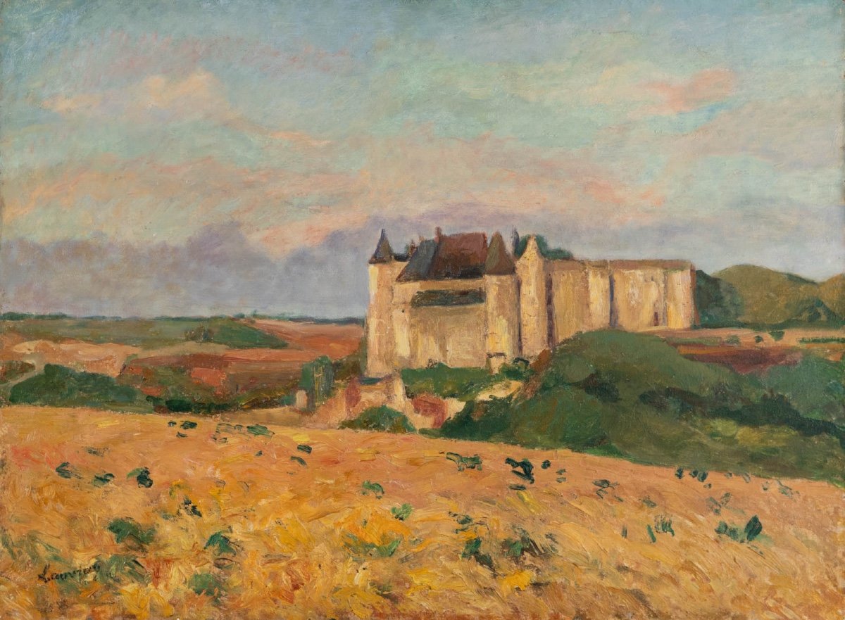 Abel Lauvray (1870-1950): The Castle Of Luynes -photo-2