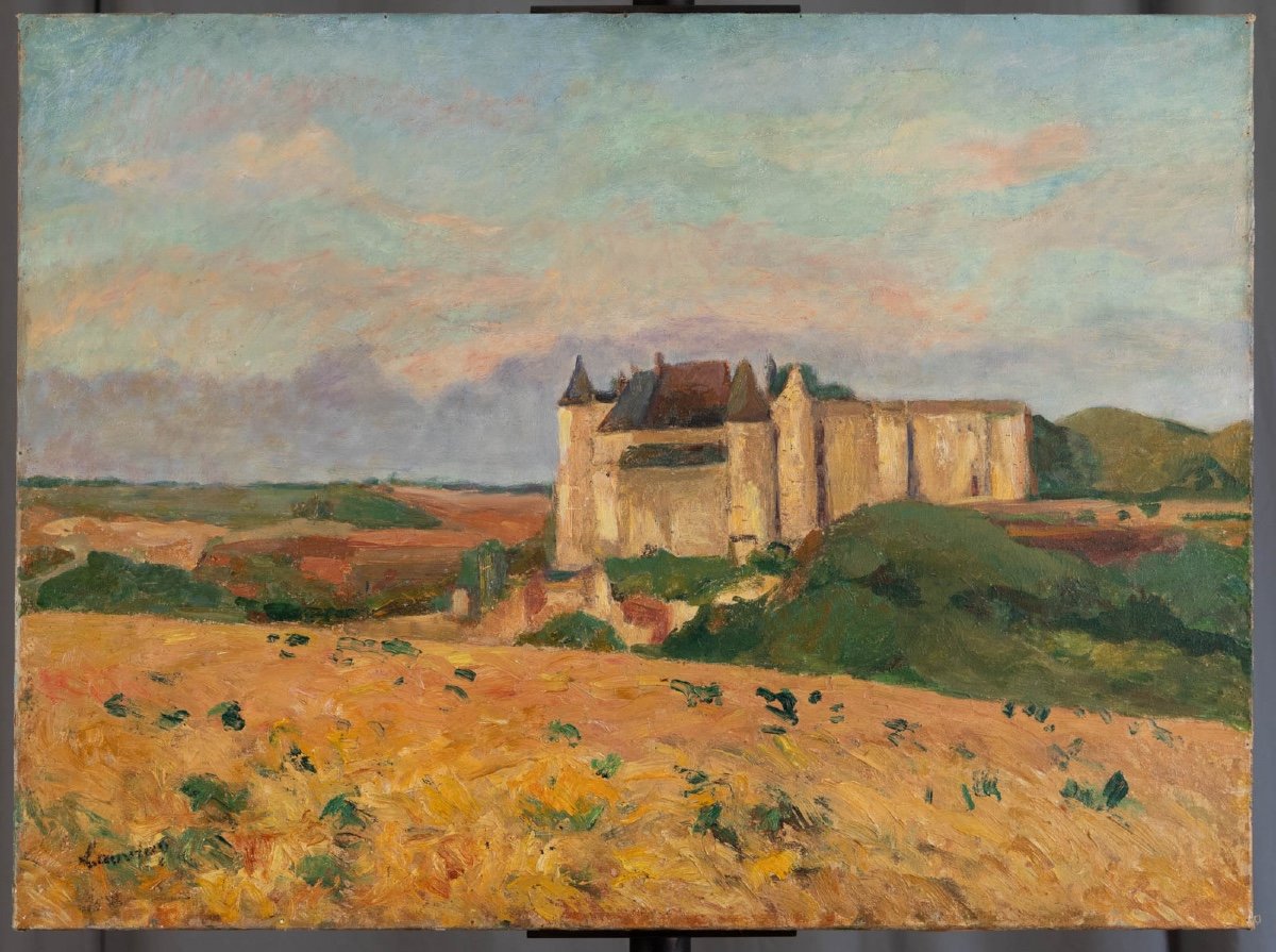 Abel Lauvray (1870-1950): The Castle Of Luynes -photo-3