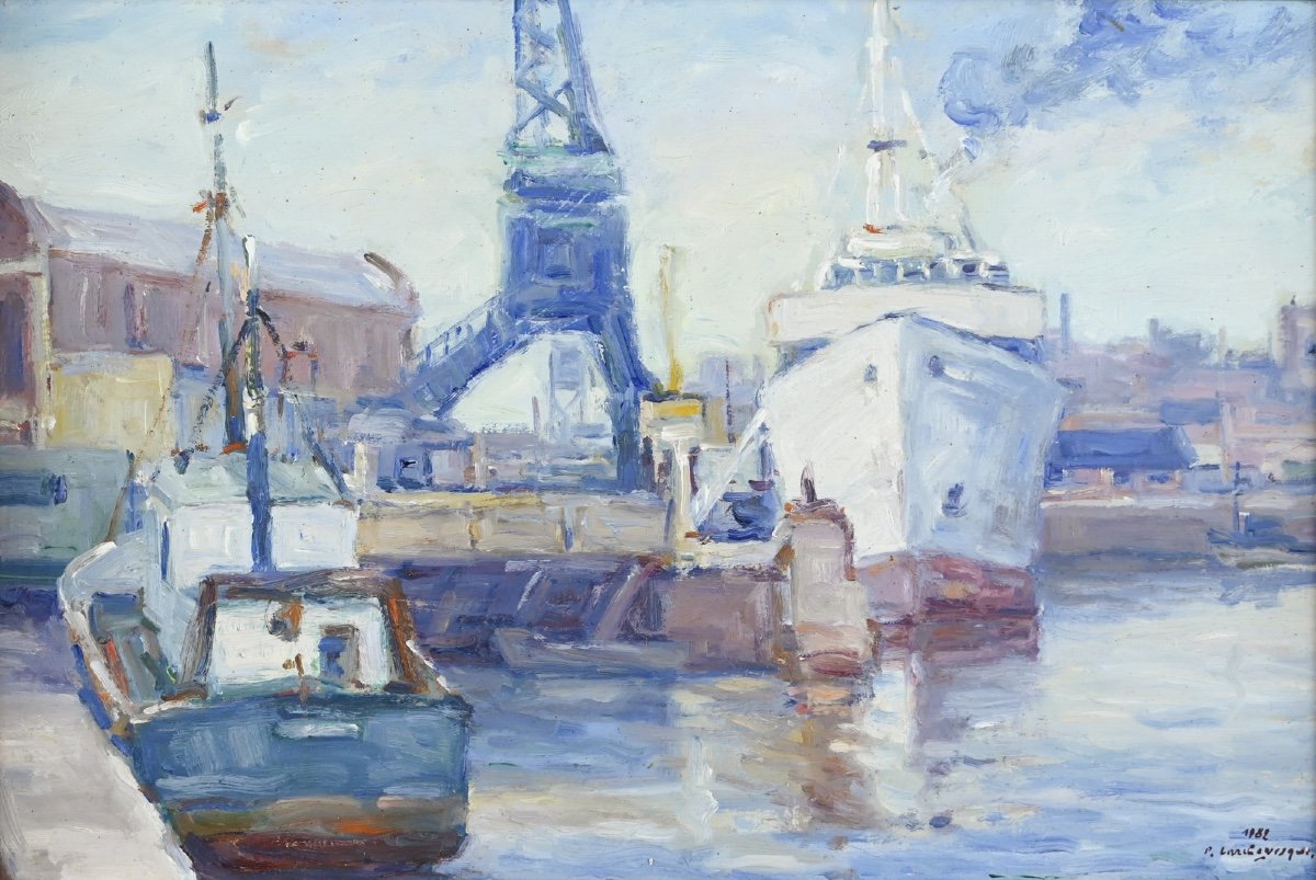 Pierre Larchevesque (xx) l'Arrière Port, 1982