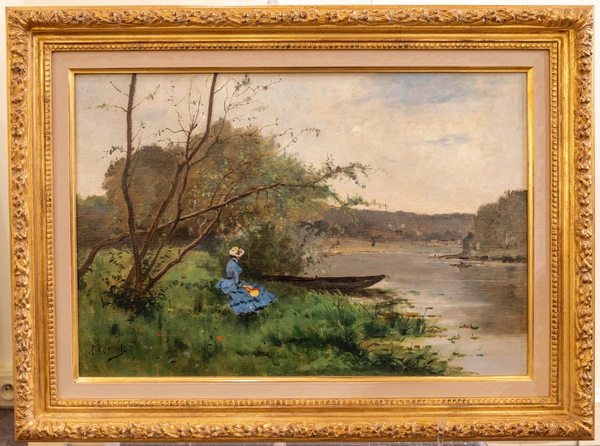 Paul Rossert (1851-1918): Woman At The Water's Edge -photo-4