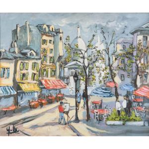 Yves Lac (1944-2021)  : Place Du Tertre