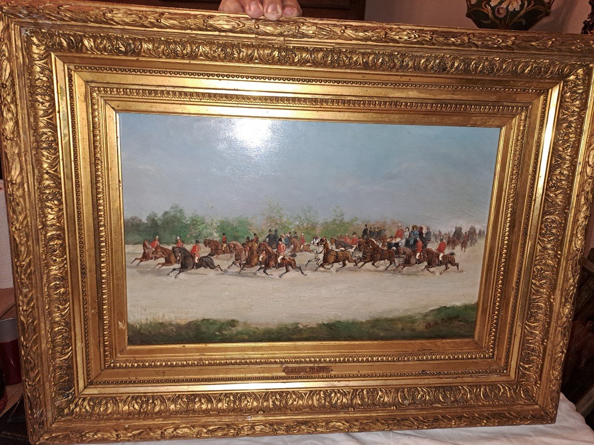 Painting Signed Charles Pélegrin