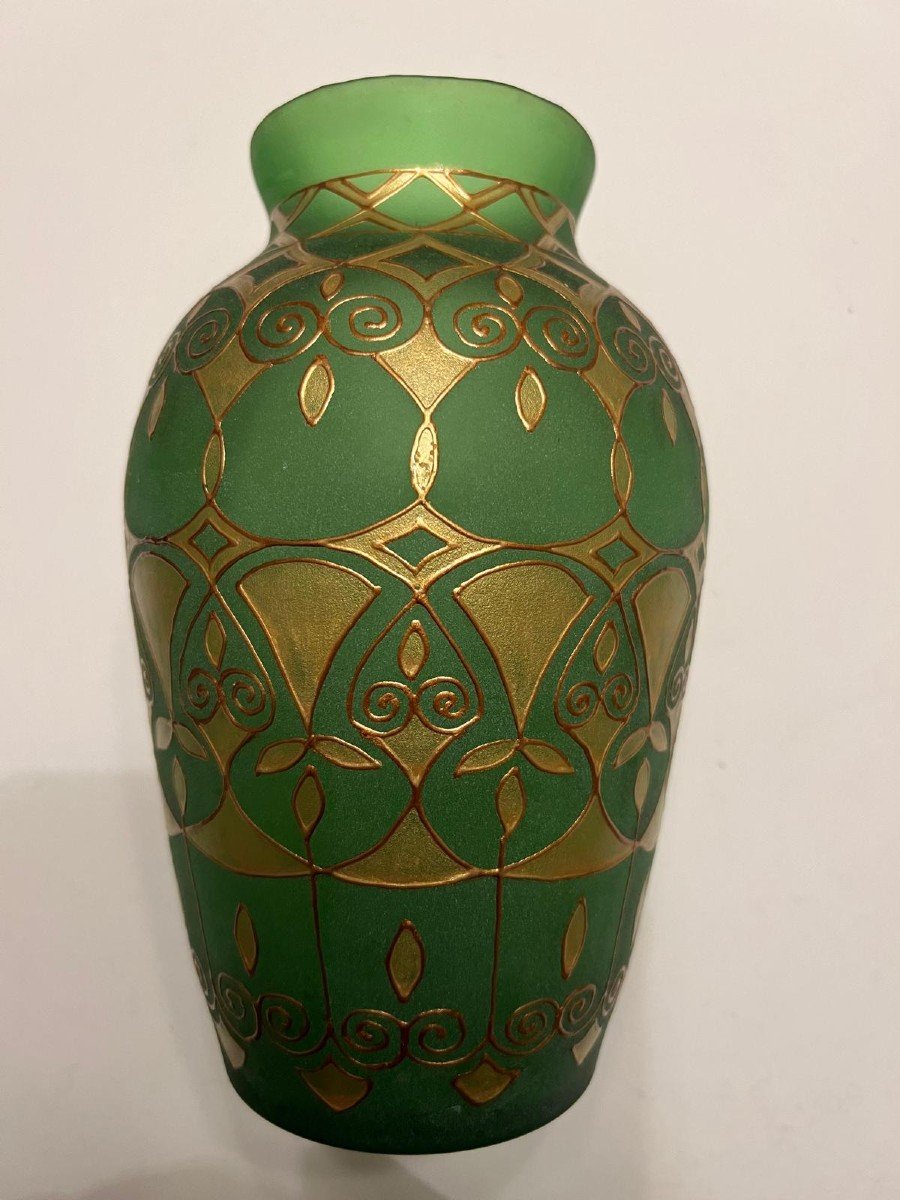 Art Deco Vase, Very Pretty. -photo-3