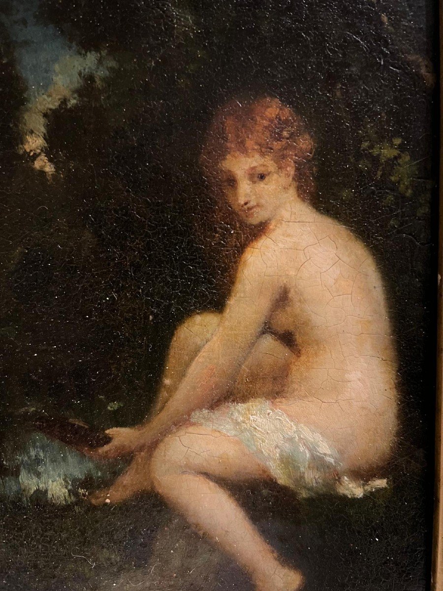 Painting Signed Narcisse Diaz De La Pena, 1807-1876.-photo-3