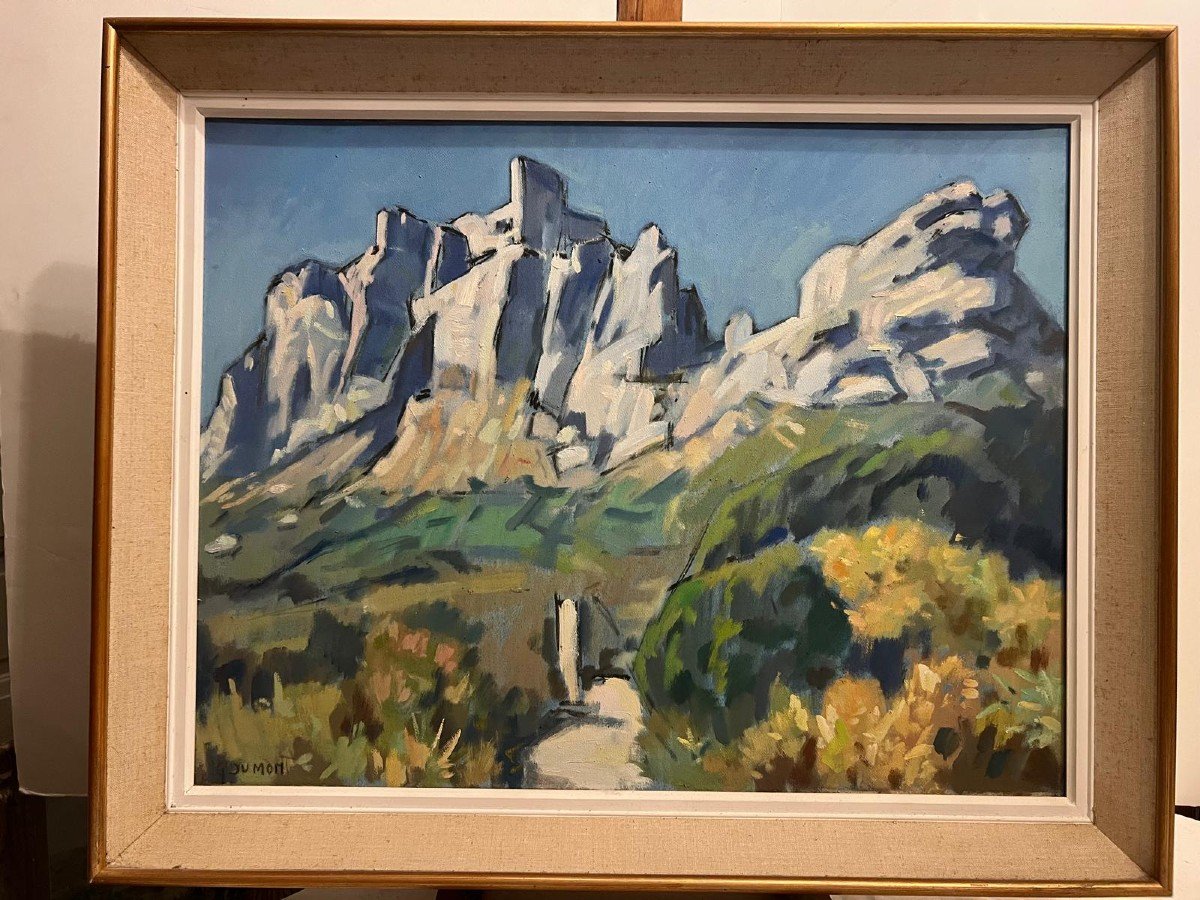 Painting Signed G. Dumont, Oil On Canvas. -photo-3