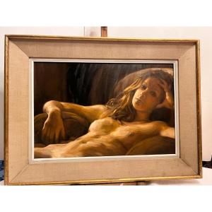 Nude Woman Painting.