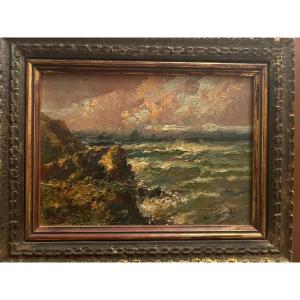 Painting Signed Hernandez Monjo 1862-1937