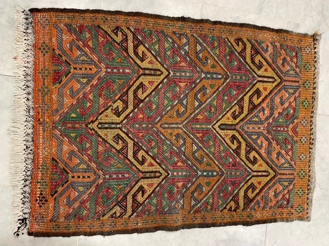 Tapis Kilim Turc Ancien