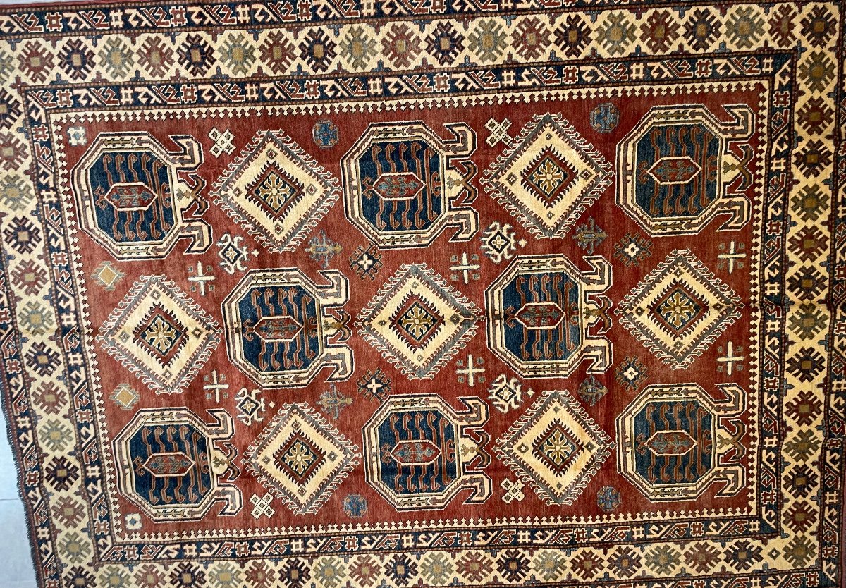 Original Kazac Central Asian Rug 267 X 199-photo-2