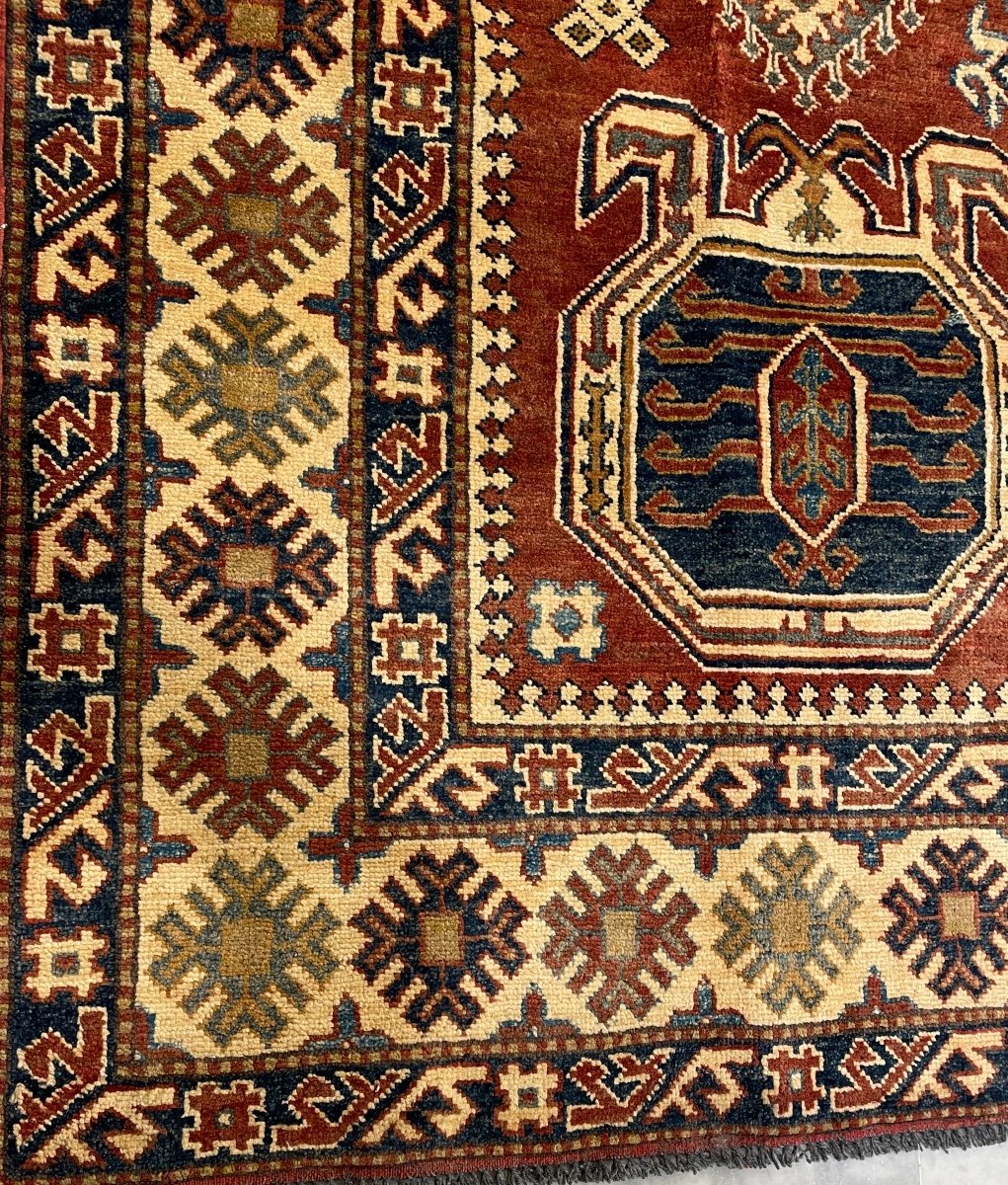 Original Kazac Central Asian Rug 267 X 199-photo-4