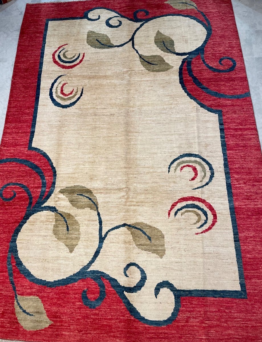 Tapis Modcar Afghan.        293 X 202