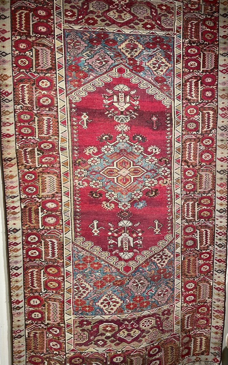 Turkish Carpet 19th Century 216 XX118