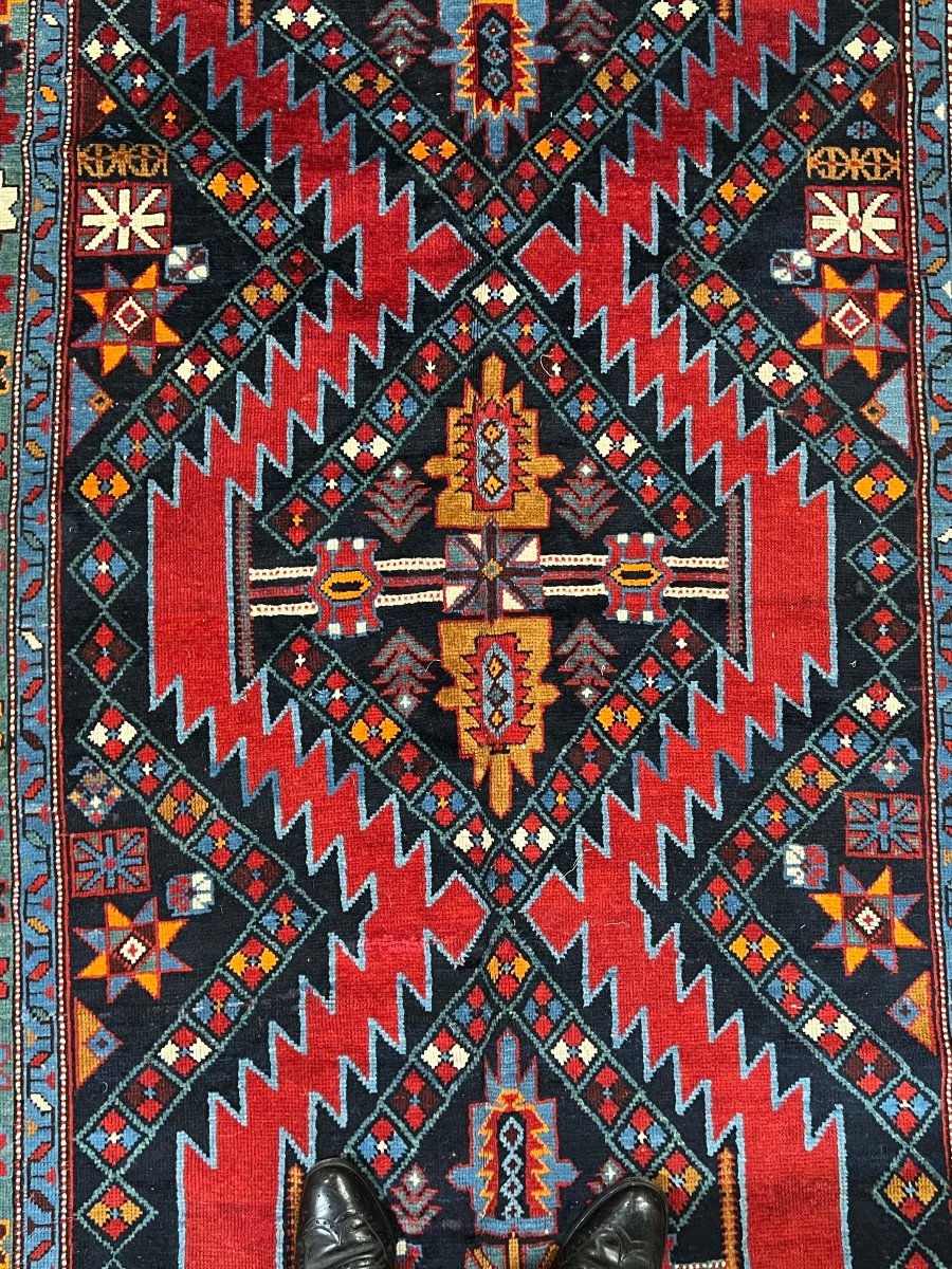 Old Kazak Carpet Caucasus Early 20st Century 329 X 194-photo-4