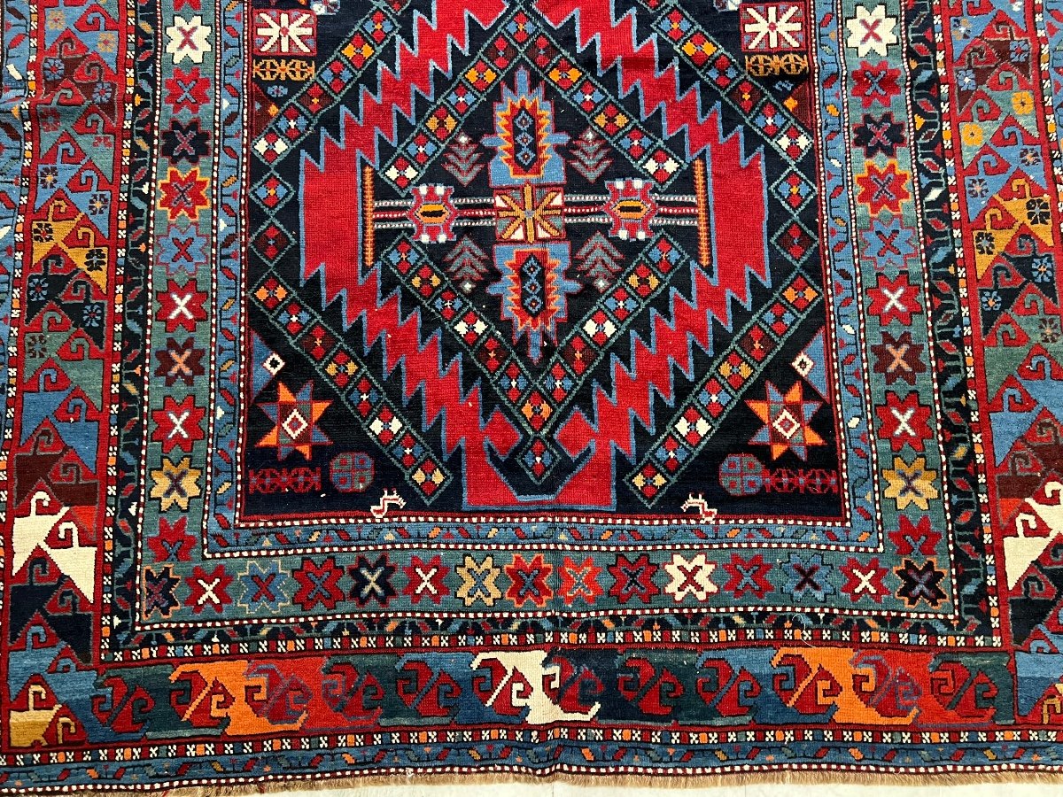 Old Kazak Carpet Caucasus Early 20st Century 329 X 194-photo-2