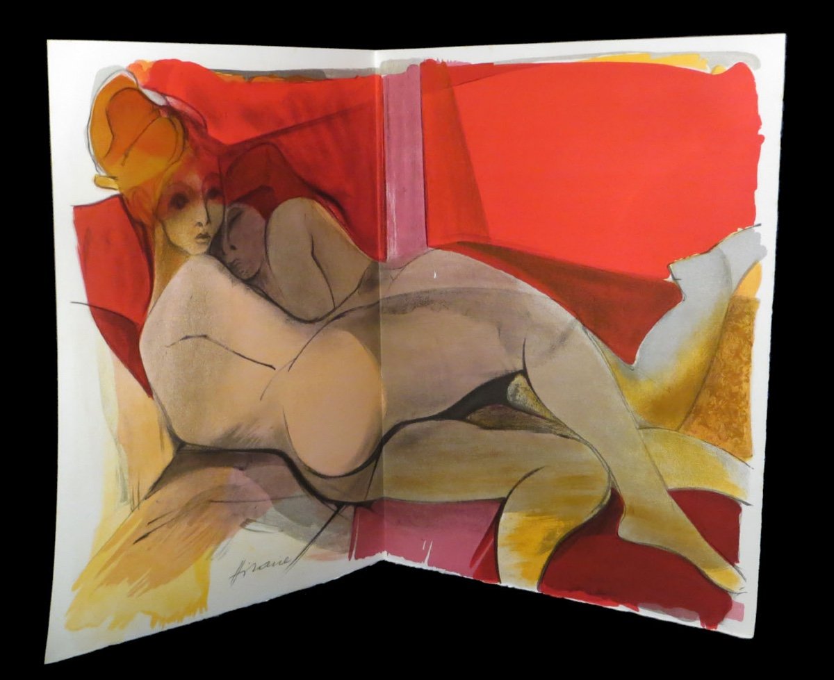 [curiosa Erotisme] Lanoux / Hilaire (camille, Lithographies De) - Femmes. 1/153.-photo-3